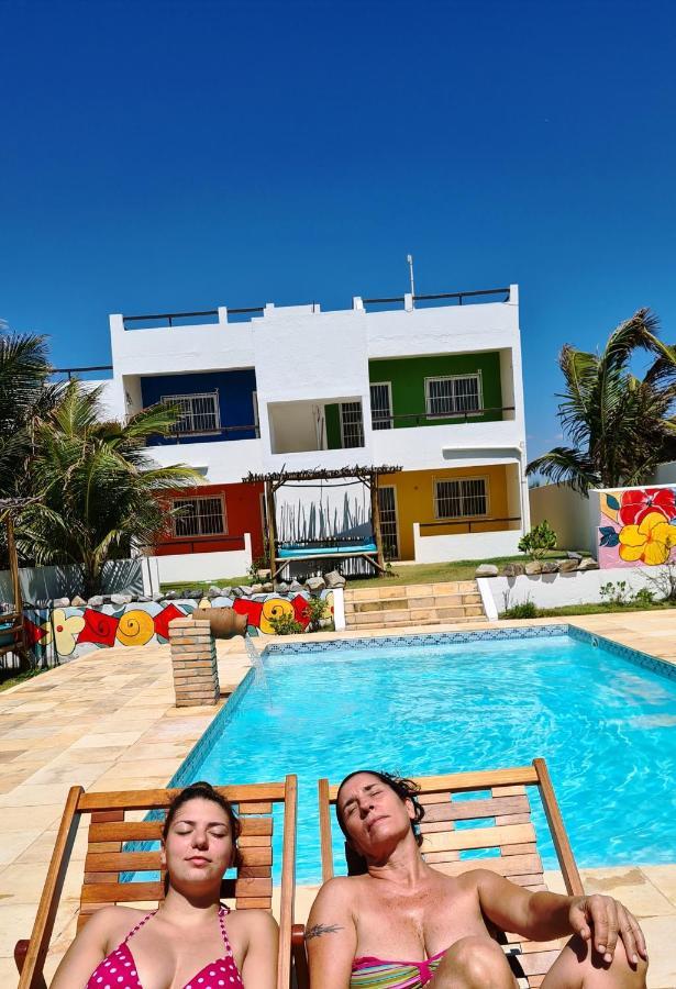 Pousada lagoa da Barra Taiba Bagian luar foto